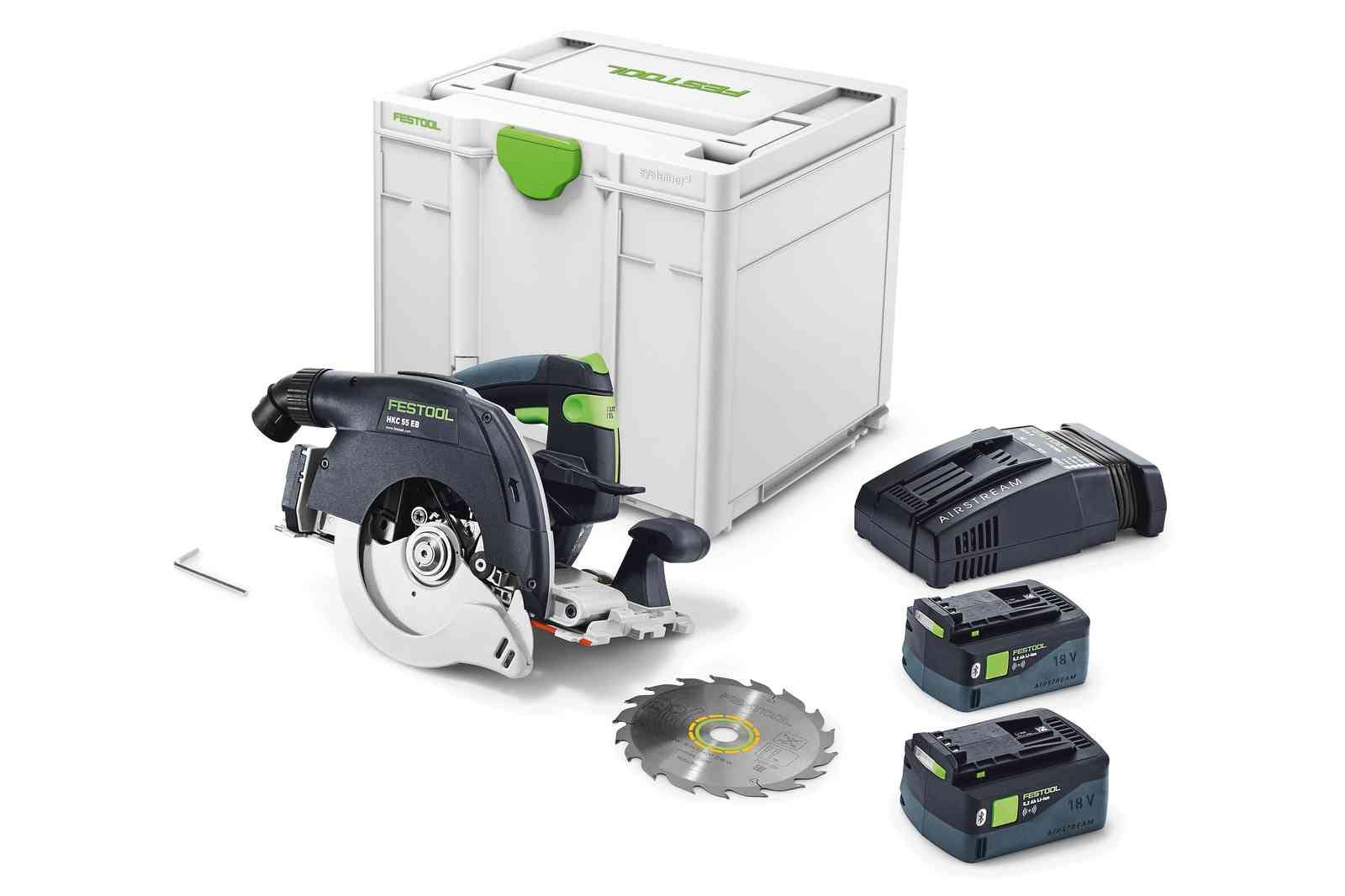 Festool 577680 HKC 55 Cordless Track Saw PLUS w/ Systainer3
