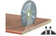 Festool 495381 Fine Tooth Cross Cut Saw Blade for TS 75 Plunge Cut