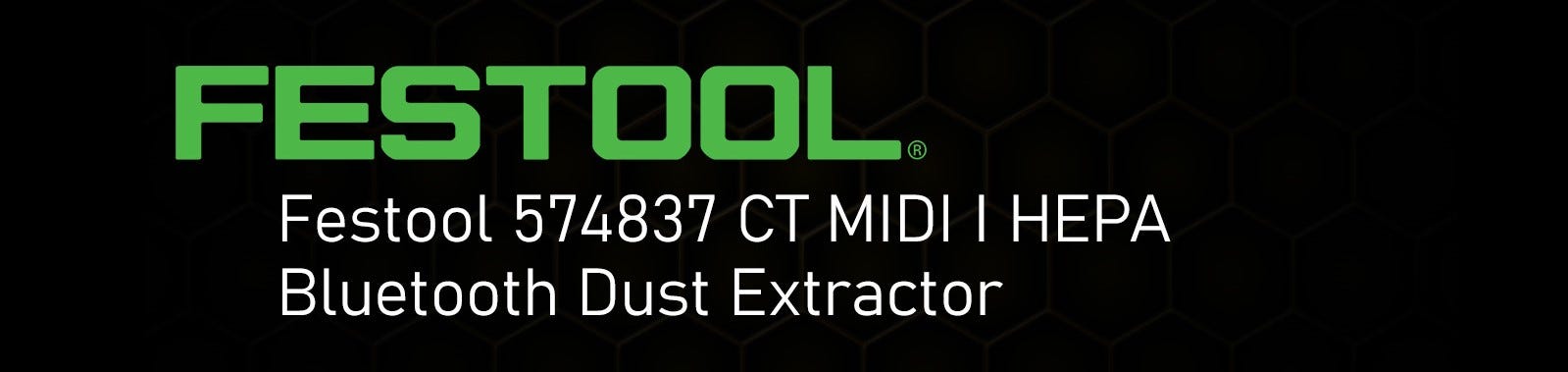 Festool 574847 CT MIDI I HEPA Bluetooth Dust Extractor (2019 Model)