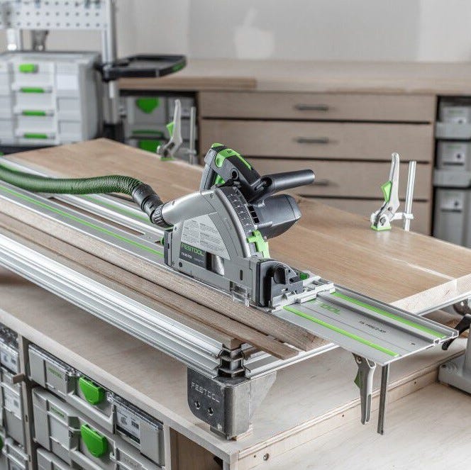 Festool 576708 Plunge Cut Track Saw TS 55 FEQ-F-Plus w/ Systainer3